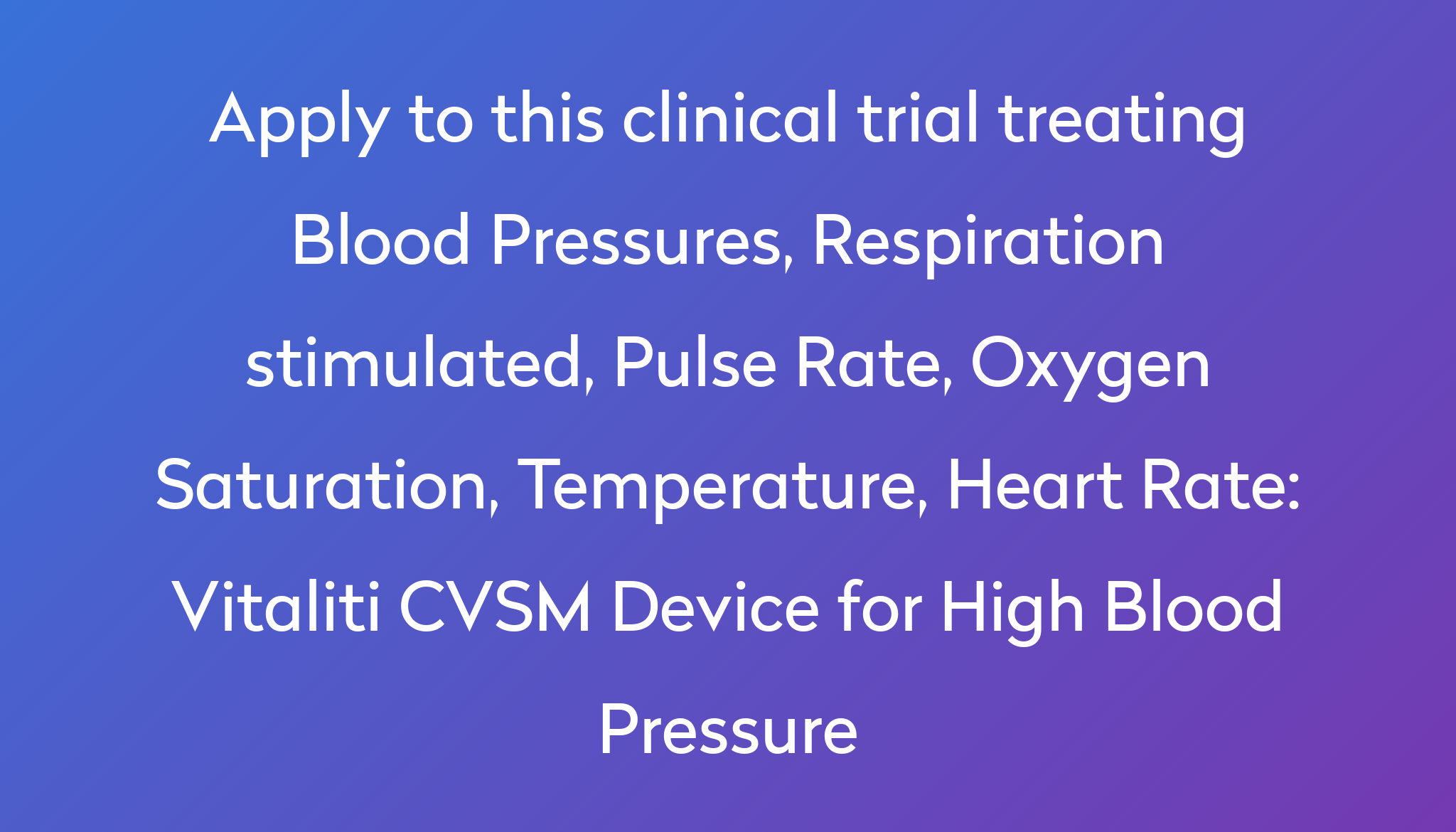 Vitaliti CVSM Device For High Blood Pressure Clinical Trial 2024 Power buy-fitvii-slim-fitness-tracker-with-blood-oxygen-spo2-blood-pressure